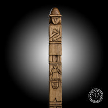 Load image into Gallery viewer, Zbruch Idol, Svetovid, Idol, Pagan God, Amulet, Talisman, Slavic, Deity, Viking Home Decor, SCA, LARP, Reenactment, Museum, Middle Ages