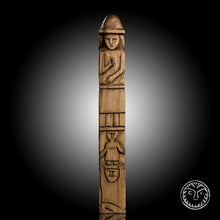 Load image into Gallery viewer, Zbruch Idol, Svetovid, Idol, Pagan God, Amulet, Talisman, Slavic, Deity, Viking Home Decor, SCA, LARP, Reenactment, Museum, Middle Ages