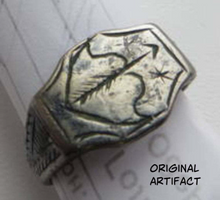 Load image into Gallery viewer, Bronze Archer Ring