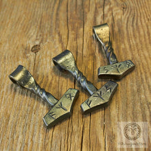 Load image into Gallery viewer, Thor's Hammer Forged Pendant