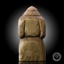 Load image into Gallery viewer, Wooden Chess Figure, Chessman, Viking Chess, Viking Warrior, Viking Statue, Wooden Viking, Pagan Statue, Viking Home Decor, Reenactment