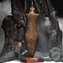 Load image into Gallery viewer, Idol, Pagan, Prehistoric, Deity Statue, Stone Age, Bronze Age, Primitive Sculpture, Female Sculpture, Fertility, Antique, Ancient, Figurine