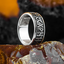 Load image into Gallery viewer, Viking Rune Ring