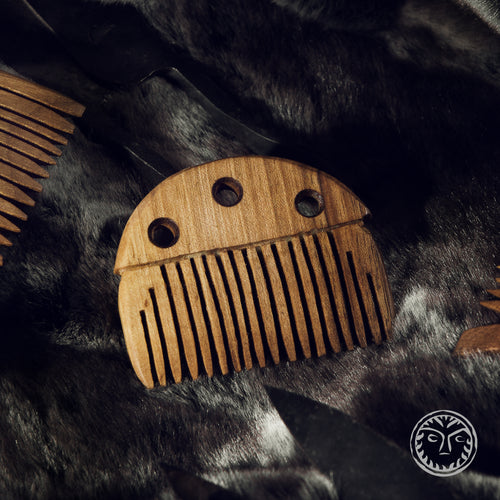 Wooden Comb, Medieval Comb, Carved Comb, Viking, Norse, Scandinavian, Comb For Beard, Beard Comb, Beard Viking, Reenactment, Middle Ages