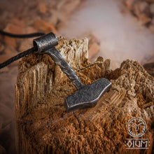 Load image into Gallery viewer, Thor's Hammer Forged Pendant