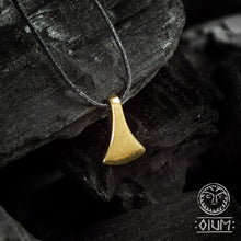 Load image into Gallery viewer, Axe Viking Pendant, Axe Jewelry, Axe Pendant, Viking Jewelry, Viking Pendant, Viking Amulet, Pagan Jewelry, Manly Jewelry, Strong Men Gift