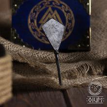 Load image into Gallery viewer, Hand Forged Arrowhead, Medieval Accessories, Rustic, Ancient Accessories, Reenactment, SCA, LARP, Viking Accessories, Archery,Viking Hunting
