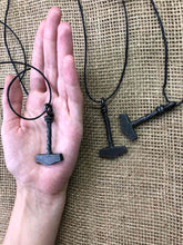 Load image into Gallery viewer, Thor's Hammer Forged Pendant