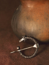 Load image into Gallery viewer, Penannular, Cloak Pin