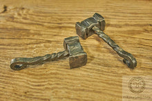 Load image into Gallery viewer, Forged Thor's Hammer Pendant