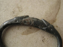 Load image into Gallery viewer, Brass Jörmungandr Ring