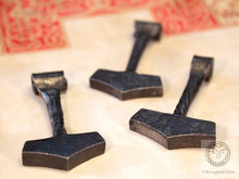 Load image into Gallery viewer, Thor's Hammer Forged Pendant