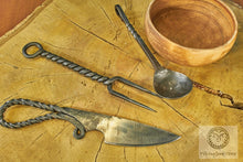 Load image into Gallery viewer, Hand Forged Dinner Set
