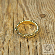 Load image into Gallery viewer, Brass Ouroboros Ring