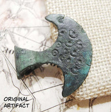 Load image into Gallery viewer, Silver Axe Pendant