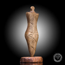 Load image into Gallery viewer, Idol, Pagan, Prehistoric, Deity Statue, Stone Age, Bronze Age, Primitive Sculpture, Female Sculpture, Fertility, Antique, Ancient, Figurine
