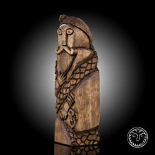 Load image into Gallery viewer, Loki Figurine, God, Idol, Pantheon, Pagan God, Amulet, Talisman, Deity, Viking, Norse, Scandinavian, Norse Mythology, Asatru, Nordic
