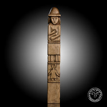 Load image into Gallery viewer, Zbruch Idol, Svetovid, Idol, Pagan God, Amulet, Talisman, Slavic, Deity, Viking Home Decor, SCA, LARP, Reenactment, Museum, Middle Ages
