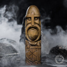 Load image into Gallery viewer, Idol, Pagan God, Amulet, Talisman, Deity, Wooden statue, Viking, Viking Art, Norse, Scandinavian, Norse Mythology, Asatru
