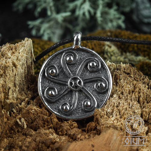 Viking Jewelry, Norse Jewelry, Scandinavian Jewelry, Pagan Pendant, Protection Amulet, Necklace, Asatru, Pagan Jewelry, Nordic, Solar, Sun