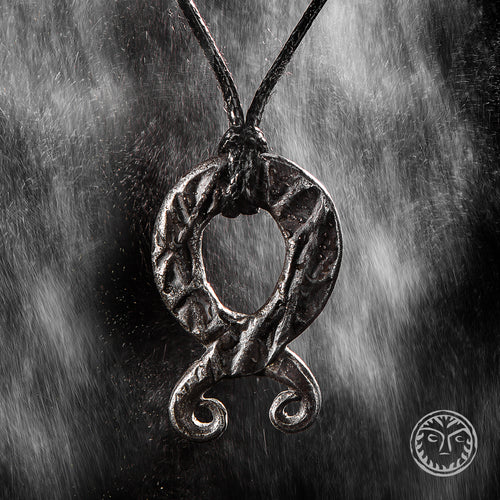 Forged Troll Cross, Nordic Amulet, Troll, Viking Jewelry, Viking Charm, Norse Jewelry, Protection Jewelry, Pagan, LARP, SCA, Asatru, Pendant