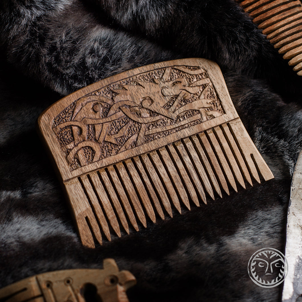 Fenrir  Wooden Comb