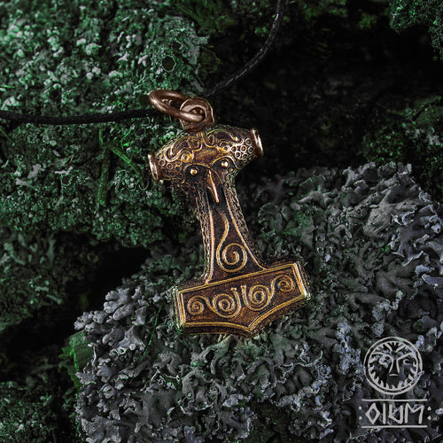 Replica, Thor's Hammer, Mjollnir, Mjolnir, Viking, Thor, Norse Jewelry, Scandinavian Jewelry, Viking Pendant, Ancient Jewelry, Men's Jewelry