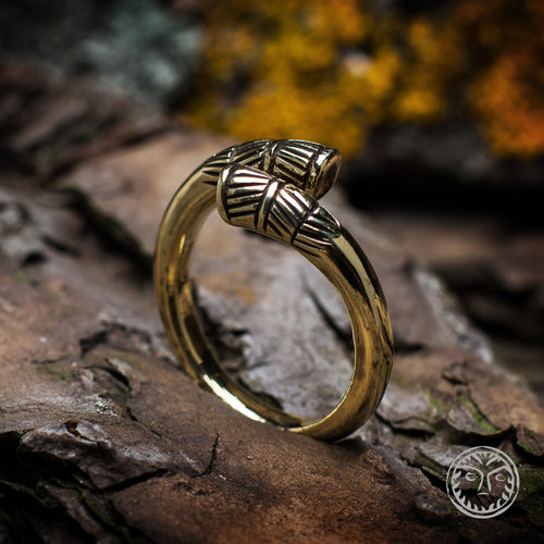Adjustable, Viking Jewelry, Slavic, Pagan Jewelry, LARP SCA, Reenactment, Nordic, Norse Ring, Solid Ring, Rustic Men Ring