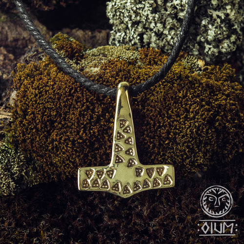 Replica, Thor's Hammer Pendant, Mjollnir, Mjolnir, Thor Jewelry, Viking Jewelry, Norse Jewelry, Scandinavian Jewelry, Pagan Pendant, Manly