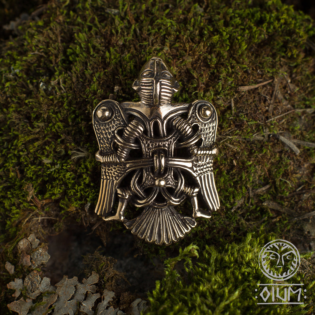 Winged Man, Ancient Pendant, Medieval Pendant, Replica Jewelry, Viking Pendant, Tribal Necklace, Nordic Jewelry, Asatru, Viking Age, LARP