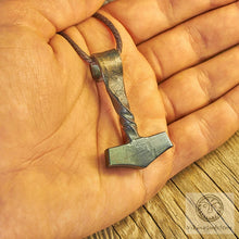 Load image into Gallery viewer, Thor&#39;s Hammer Forged Pendant
