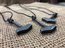 Load image into Gallery viewer, Thor&#39;s Hammer Forged Pendant
