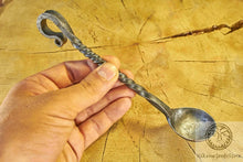 Load image into Gallery viewer, Forged Medieval Spoon
